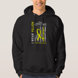 Ik heb geel Draag voor mijn moeder Endometriosis A Hoodie