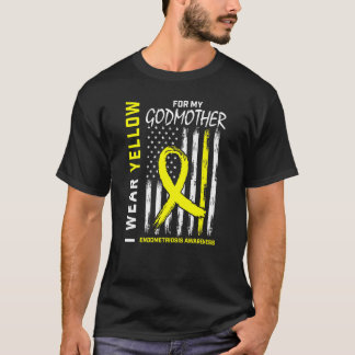 Ik heb geel Draag voor mijn moeder Endometriosis A T-shirt