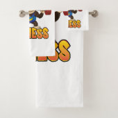 Ik heb geen aap met mijn fitness - handdoekset bad handdoek (Insitu)