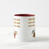 Ik heb geen ander paard nodig mok (Midden)