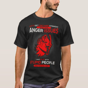 Ik heb geen angstaanjagend probleem dat ik problem t-shirt