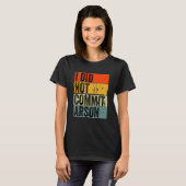 Ik heb geen Arson 5 begaan T-shirt (Voorkant volledig)