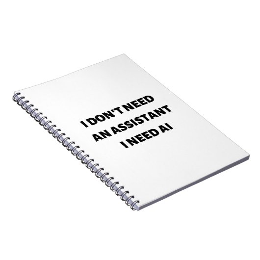 Ik heb geen assistent nodig, ik heb AI nodig Notitieboek (Rechterzijde)