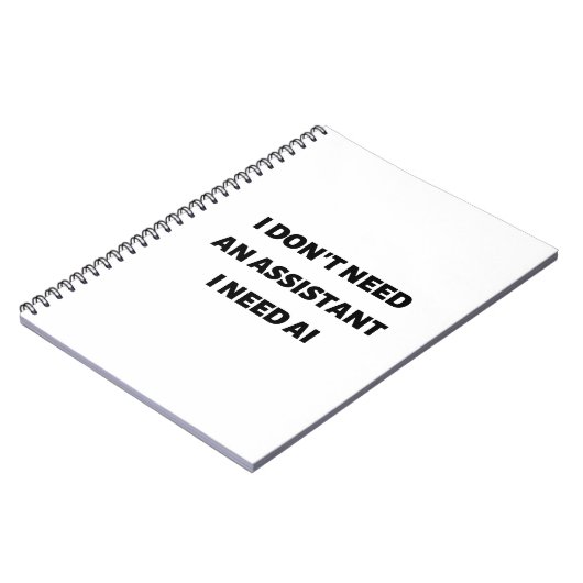 Ik heb geen assistent nodig, ik heb AI nodig Notitieboek (Linkerzijde)