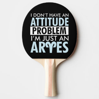 Ik heb geen Attitude Aries Tafeltennisbatje
