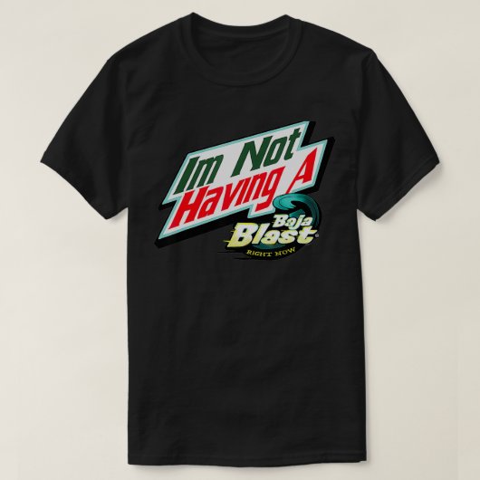 Ik heb geen Baja Blast Right baby T-shirt (Design voorkant)
