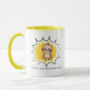 Ik heb geen 'Bed Funny Quote'. Aangepaste klare Mok