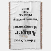 Ik heb geen beter beheer nodig. deken (Voorkant Verticaal)