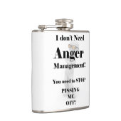 Ik heb geen beter beheer nodig. heupfles (Rechts)