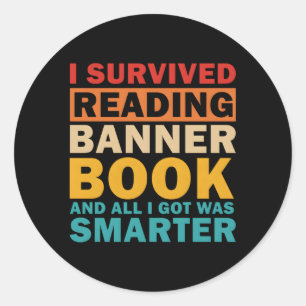 Ik heb geen boeken meer gelezen en ik kreeg alleen ronde sticker