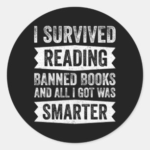 Ik heb geen boeken meer gelezen en ik kreeg alleen ronde sticker