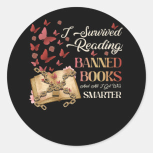 Ik heb geen boeken meer gelezen en ik kreeg alleen ronde sticker