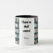 Ik heb geen boekenplank. mok (Midden)