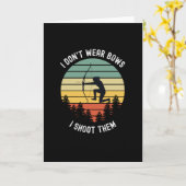 Ik heb geen bogen Draag die ik heb neergeschoten. Kaart (Gele Bloem)