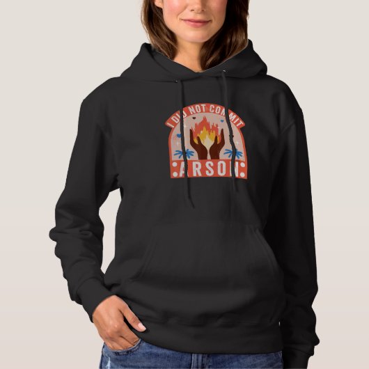 Ik Heb Geen Brand Gesticht 2 Hoodie (Voorkant)