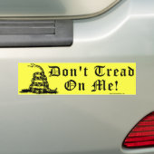 Ik heb geen Bumpersticker van Rattlesnake. (Op auto)