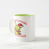 Ik heb geen Cadeaus nodig Tweekleurige Koffiemok (Voorkant links)