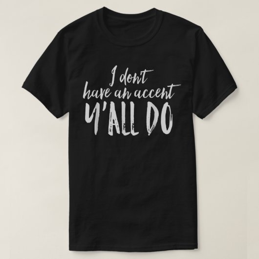 Ik heb geen cadeautje... jullie doen het niet. t-shirt (Design voorkant)
