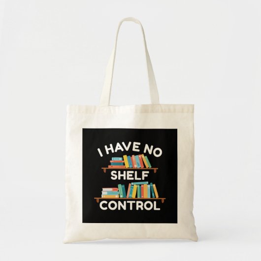 Ik heb geen controle op de sluis tote bag (Voorkant)