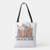 Ik heb geen controle over de plank tote bag (Achterkant)