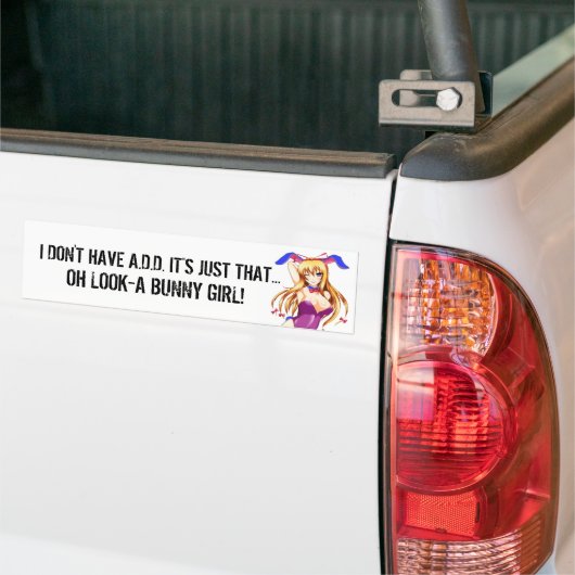IK HEB GEEN D.D. BUMPERSTICKER (Op Truck)