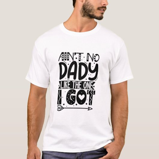 Ik heb geen dagje zoals ik heb. t-shirt (Voorkant)