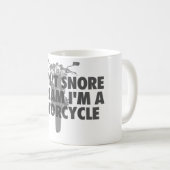 Ik heb geen droombeeld dat ik een motorfiets ben koffiemok (Voorkant rechts)