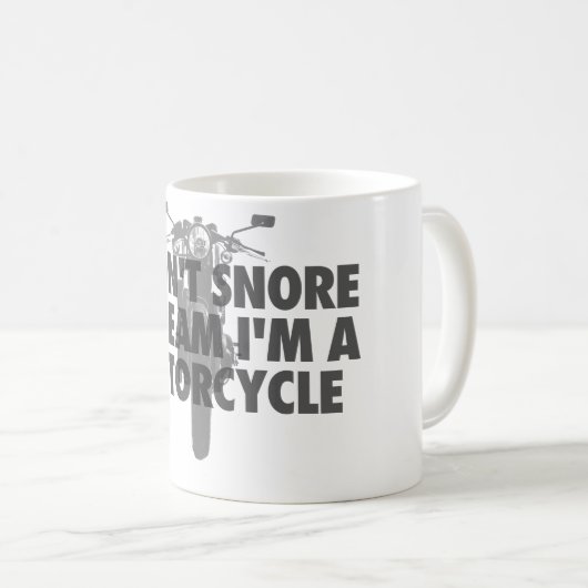 Ik heb geen droombeeld dat ik een motorfiets ben koffiemok (Voorkant rechts)