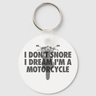 Ik heb geen droombeeld dat ik een motorfiets ben sleutelhanger