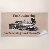 Ik heb geen droombeeld, ik ben stoomtrein, voeg na strandlaken (Voorkant)