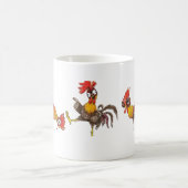 Ik heb geen eend in een rij ik heb kippen koffiemok (Center)