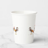 Ik heb geen eend in een rij ik heb kippen papieren bekers (Links)