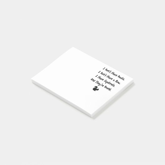 Ik heb geen eenden post-it® notes (Schuin)