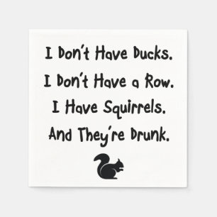 Ik heb geen eenden servet