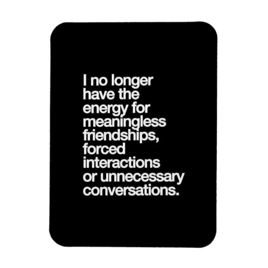 IK HEB GEEN ENERGIE MEER VOOR MEERDERE VRIEND MAGNEET (Verticaal)