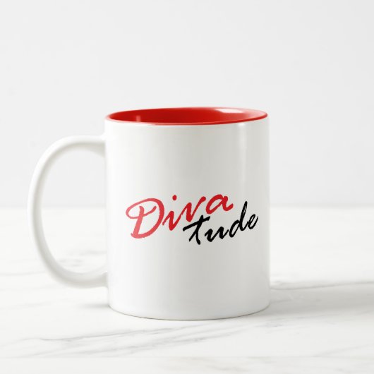 "Ik heb geen energie om jullie vandaag te houden" Tweekleurige Koffiemok (Links)