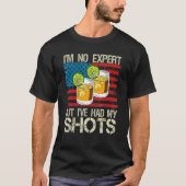 Ik heb geen expert, maar ik had een inentingsdrank t-shirt (Voorkant)
