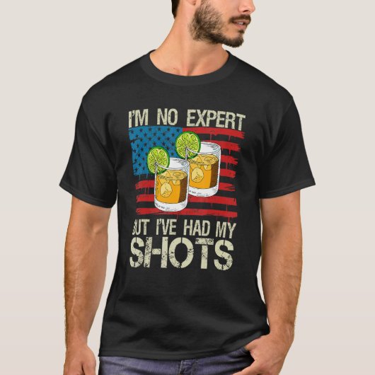 Ik heb geen expert, maar ik had een inentingsdrank t-shirt (Voorkant)