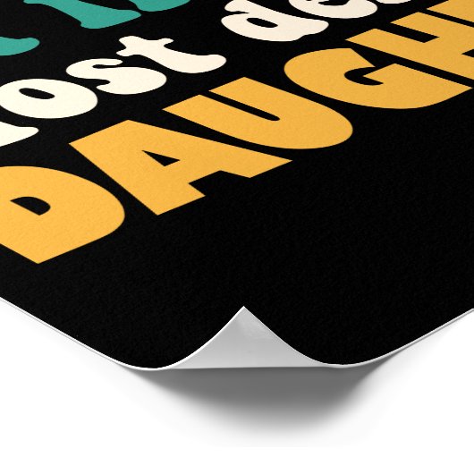 Ik heb geen favoriete kinderdochter in de wet poster (Hoek)