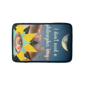 Ik heb geen filosofische koning nodig badmat (Voorkant)