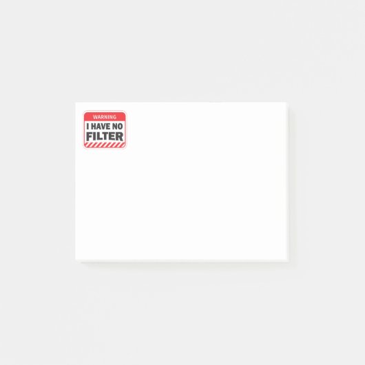 Ik heb geen filter post-it® notes (Voorkant)