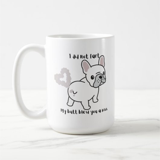 Ik heb geen Frenchie-mok geflikt Koffiemok (Links)