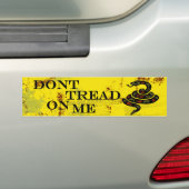 Ik heb geen geel bumber-stickers bumpersticker (Op auto)