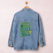 Ik heb geen geluk nodig, ik heb Jezus Denim Jacket (Hangar)