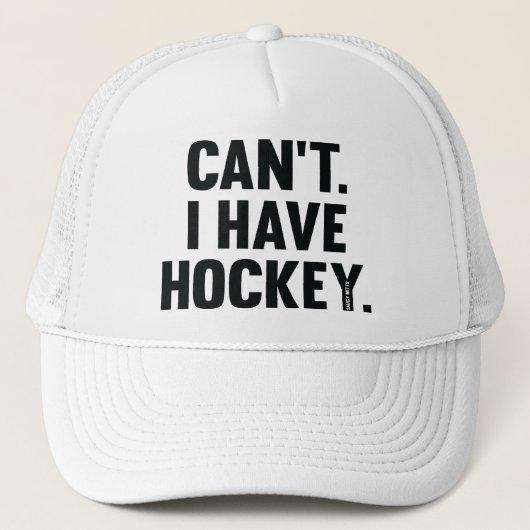 Ik heb geen Hockey Funny Pardon. Trucker Pet (Voorkant)
