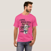 Ik heb geen idee geit t-shirt (Voorkant volledig)