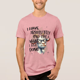 Ik heb geen idee geit Tri-Blend shirt