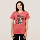 Ik heb geen idee geit Tri-Blend shirt (Voorkant volledig)