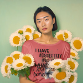 Ik heb geen idee geit Tri-Blend shirt