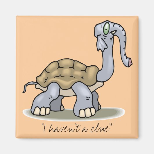 "Ik heb geen idee" Magnet (Voorkant)